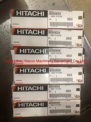 8050658 Hitachi Excavator Spare Parts Piston Assembly For ZX240-3 ZX200-3