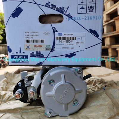 6wg1 ISP Diesel Engine Starter Motor 009t82071 M9t82071 1811004211 1-87618275-0 for Sh800-6 Machine Mod