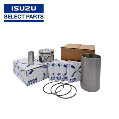 Genuine Excavator Engine Parts Piston Set 1-87618384-0 For 4LE2