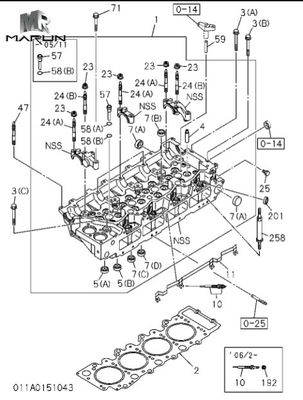 8981142560 Isuzu Engine Parts