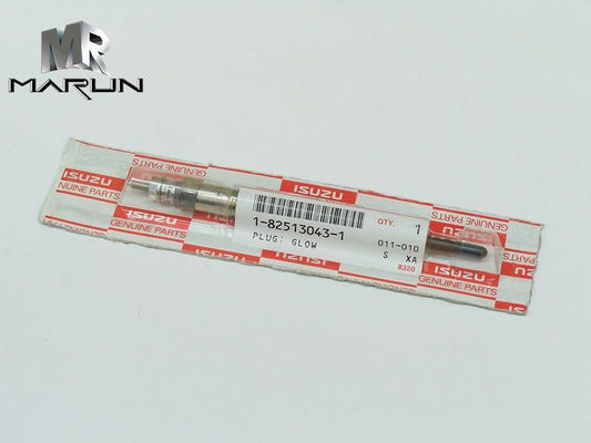 Las partes del motor de la excavadora Isuzu GLOW PLUG 1825130432 para 6BG1/6HK1/4HK1/6WG1/4BG1/6SD1