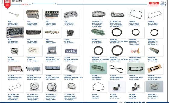 Las partes del motor de la excavadora Isuzu GLOW PLUG 1825130432 para 6BG1/6HK1/4HK1/6WG1/4BG1/6SD1