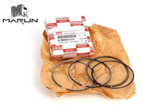 Original Isuzu Engine Parts Piston Ring Set 8-98095215-0 8-97141208-0