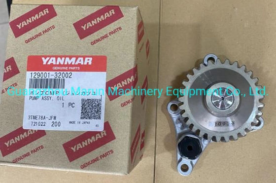 3tne78 Excavator Oil Pump Diesel Engine Spare Parts 129001-32002