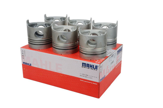 Mahle Diesel Engine Spare Parts , Engine Piston For 4BD1 6BD1T EX120 EX200 SH220