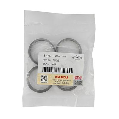 Genuine Excavator Engine Parts Valve Seat 1-87618374-0 For 4JG1