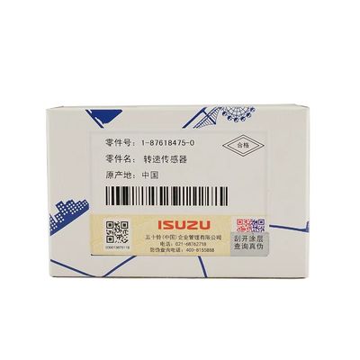 Genuine Excavator Engine Parts 1-87618475-0 Sensor For 4HK1