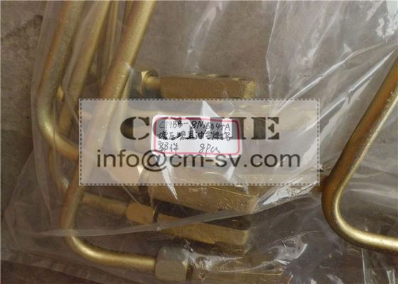 C6121 Shangchai Parts Steel Fuel Return Pipe for Construction Machinery
