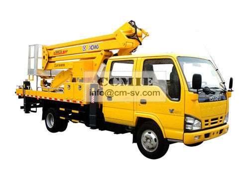 China Construction Special Vehicles 23.2m Vehicle Mounted Boom Lift factory
